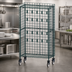 Thumbnail image #4 for Metro SmartWall Mobile Utensil Rack with 4 Wire Grids and 20 Prong Hooks