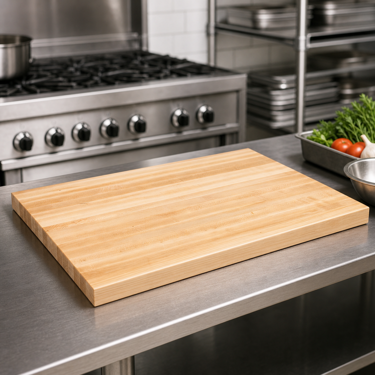 Product image #3 for Boos Block 36 x 27-Inch Edge Grain Northern Hard Rock Maple Kitchen Countertop, 1-1/2-Inch Thick, Oil Finish