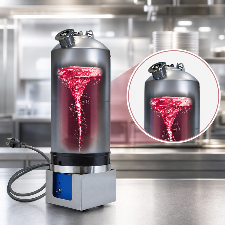 Product image #3 for Single 18-Liter Stainless Steel Beverage Tank with A-System Valve