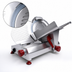 Thumbnail image #3 for Trento 12-Inch Manual Gravity Feed Commercial Meat Slicer, Belt-Driven, 1/2 HP