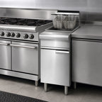 Thumbnail image #3 for Imperial (Middleby) IRF-75-OP 75 lb Open-Pot Gas Range-Match Fryer with Thermostatic Controls, Stainless Steel, 150,000 BTU