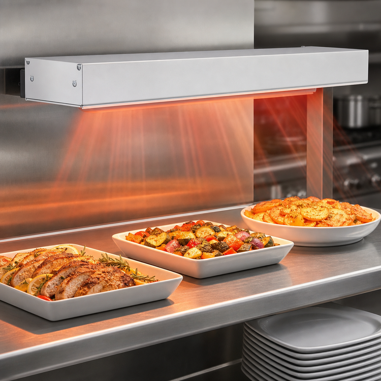 Product image #3 for Hatco Glo-Ray 42-Inch Single Unlighted Infrared Strip Heater, 950W, 120V