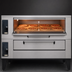 Thumbnail image #3 for Marsal SD-10866 Single Deck Gas Pizza Oven with Brick Deck, 8 x 18-Inch Pie Capacity