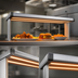Thumbnail image #3 for Hatco Glo-Ray Designer Lighted Dual Strip Heat Lamp, 45-1/2 Inch Wide, Aluminum