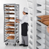Thumbnail image #3 for Dinex DXP741S Channel Side-Load Aluminum Pan Rack for 41 18 x 26 Trays