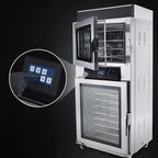Thumbnail image #3 for NU-VU QBT-3/9 Full-Size Electric Oven/Proofer Combination with Touchscreen Controls, 3-Pan Oven and 9-Pan Proofer