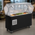 Thumbnail image #3 for Vollrath 2-Series Affordable Portable Refrigerated Cold Food Pan Buffet Station with Clear Acrylic Breath Guard, 3-Pan