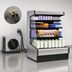 Thumbnail image #3 for Howard-McCray 30E Series 51-Inch Remote Rear-Loading Open Merchandiser with Stainless Steel Finish