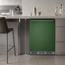 Thumbnail image #4 for Summit Appliance 24-Inch ADA Undercounter Refrigerator-Freezer, 5.1 Cu. Ft., Emerald Green Door