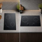 Thumbnail image #3 for Summit Commercial CR2B223G 2-Burner Electric Radiant Cooktop, 21-1/4 Inch Wide, Black Ceramic Glass, Built-In