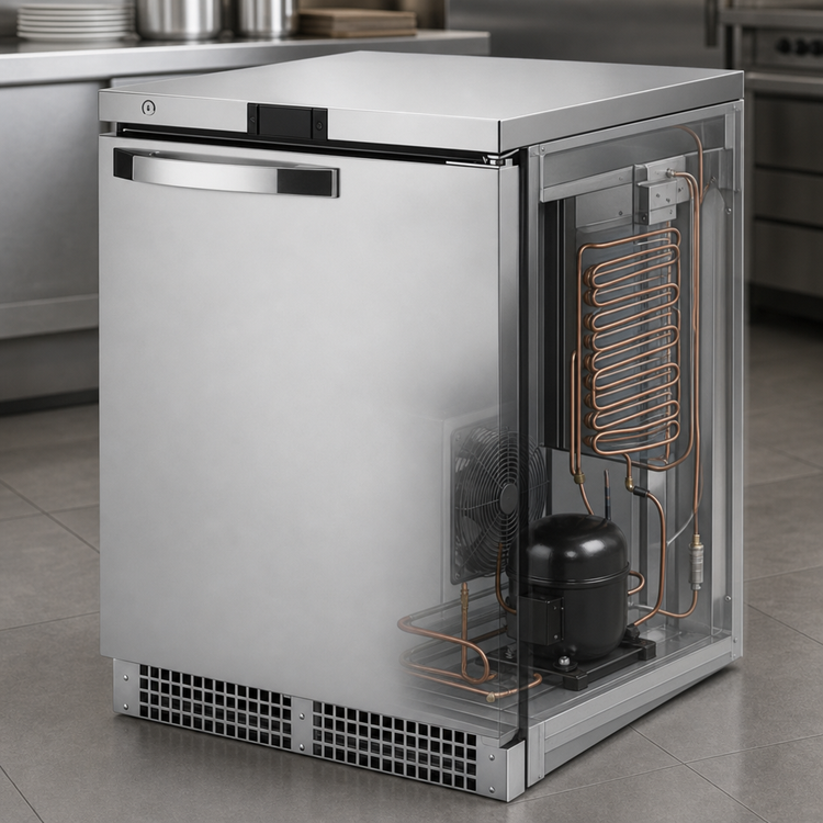 Product image #3 for SPEC SERIES 24-Inch One-Section Undercounter Solid Door Refrigerator