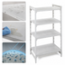 Thumbnail image #4 for Cambro Camshelving Premium 4-Shelf Solid Stationary Starter Unit, 24 x 42 x 84 Inches, Speckled Gray