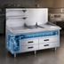 Thumbnail image #3 for Arctic Fire 92-Inch Two-Section Self-Contained Refrigerated Drawer Base with 4 Self-Closing Drawers