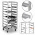 Thumbnail image #3 for Channel Manufacturing Mobile Adjustable Aluminum Universal Rack, 12-Pan Capacity