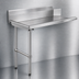 Thumbnail image #3 for CMA Dishmachines CL-36 Clean Straight Dish Table, 36-Inch Right-to-Left, 304 Stainless Steel