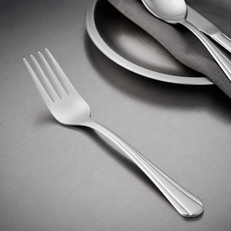 Product image #3 for Dominion #78 Medium Weight Salad Fork, 18/0 Stainless Steel, Vibro Finish