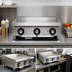 Thumbnail image #3 for IKON Cooking 36-Inch Electric Countertop Griddle with Smooth Steel Plate and Thermostatic Controls