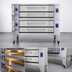 Thumbnail image #3 for Bakers Pride Super Deck Series Gas Double Deck Pizza Deck Oven, 60