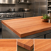 Thumbnail image #3 for Boos Block American Cherry Edge Grain Kitchen Countertop, 120 x 42 x 2-1/4 Inch, Oil Finish
