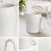 Thumbnail image #3 for Cambro Camwear 8 oz White Ceramic Contoured Mug with Handle