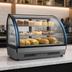 Thumbnail image #4 for Atosa CRDC-46 Countertop Curved-Front Refrigerated Display Case, 4.6 Cu. Ft., Rear Sliding Doors, 115V