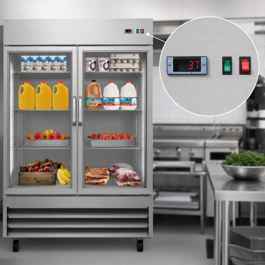 Digital Temperature Controls and Display