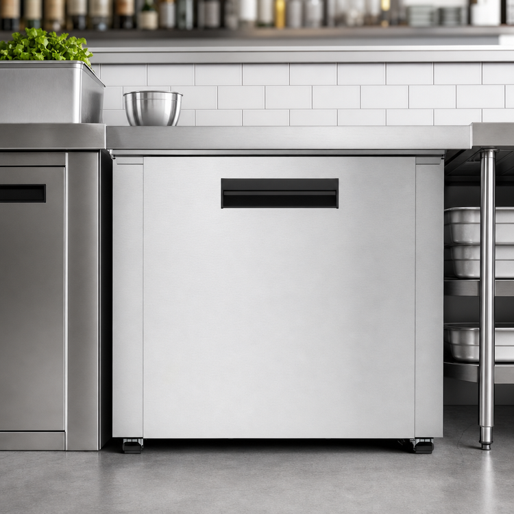 Product image #3 for Hoshizaki Steelheart UR36B-LP 36-Inch Undercounter Low Profile Refrigerator with One Door, 8.64 Cu. Ft.