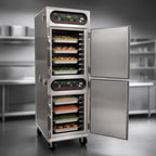 Thumbnail image #3 for Carter-Hoffmann (Middleby) CH1600U Full-Height 2-Compartment Electric Cook & Hold Cabinet, Digital Controls, 16-Pan Capacity, Stainless Steel