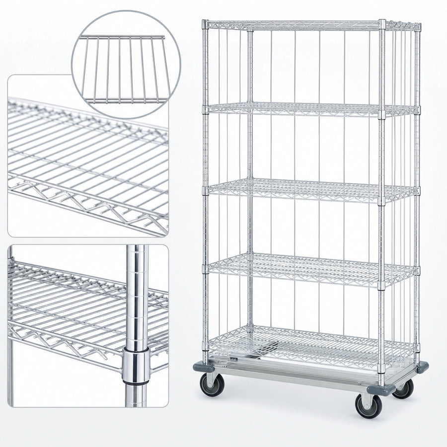 Five Wire Shelves