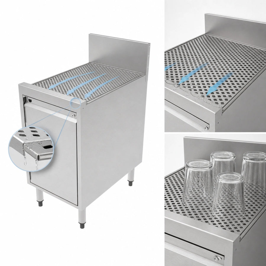 Pitched Drainboard Top