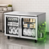 Thumbnail image #3 for True 48-Inch Undercounter Refrigerator with 2 Framed Glass Doors
