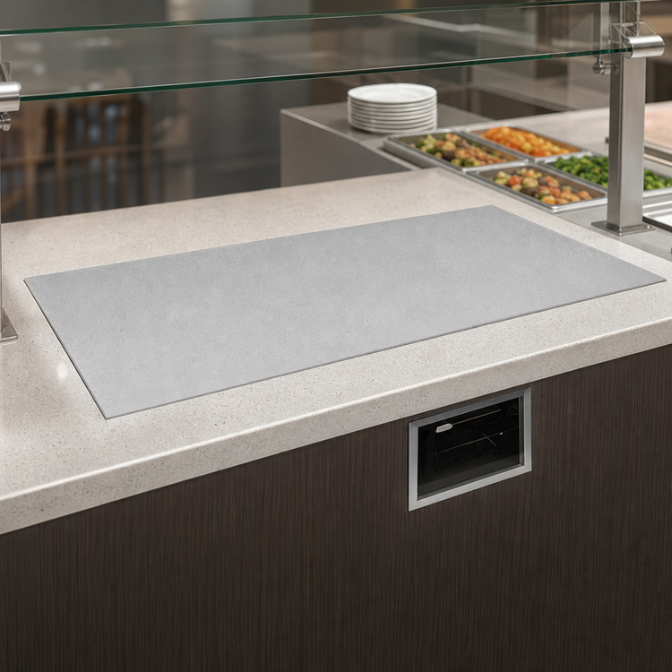 Product image #3 for Hatco 36-Inch Cold Simulated Stone Built-In Flush-Top Remote Refrigerated Shelf