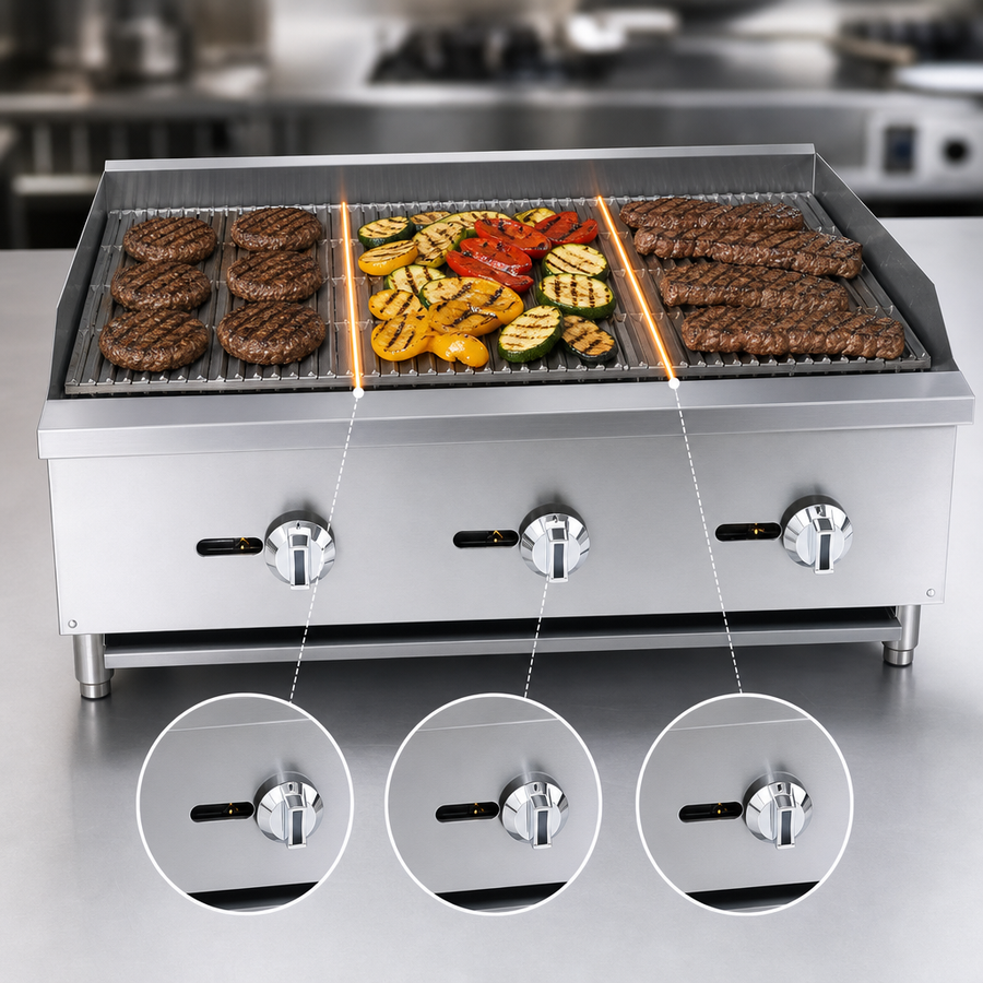 Three Burners