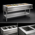 Thumbnail image #3 for Eagle Group Electric Water Bath Hot Food Table, 4 Openings, 63-1/2 Inch Wide