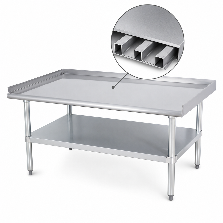 Reinforced Stainless Steel Top