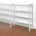 Thumbnail image #4 for Cambro Camshelving Premium 4-Shelf Vented Polymer Stationary Add-On Shelving Unit, 24