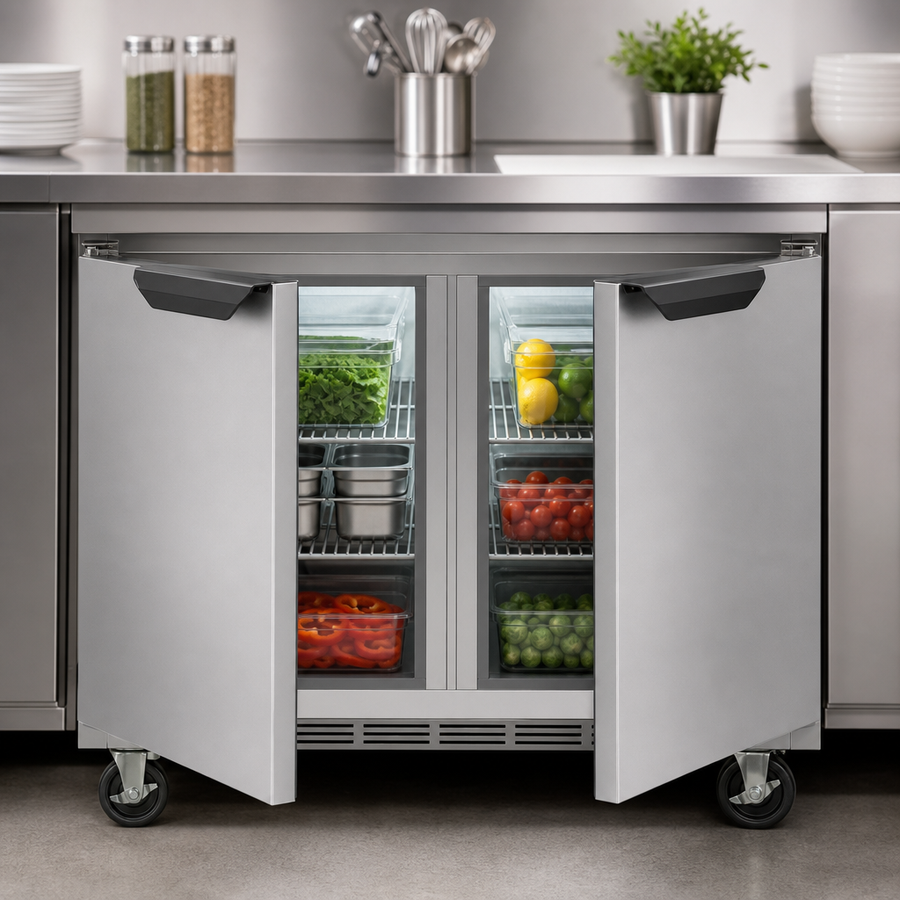 Two-Section Undercounter Design