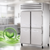 Thumbnail image #3 for True Spec Series Two-Section Reach-In Freezer with 4 Half Doors, 52 5/8-Inch Wide