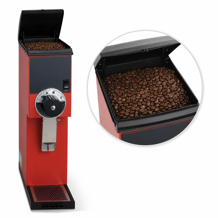 Product image #3 for BUNN G3HD Automatic Bulk Coffee Grinder, 3 lb Hopper, Red