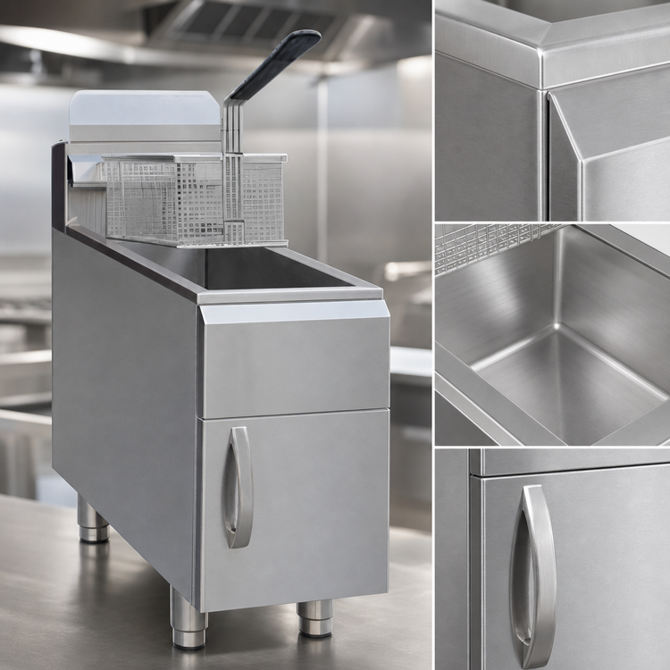 Product image #3 for Globe 15 lb Liquid Propane Countertop Gas Fryer, Single Pot