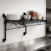 Thumbnail image #3 for Quantum 24 Inch x 21 Inch Wall-Mount Cantilever Single Shelf Wire Shelving Unit