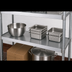 Thumbnail image #3 for Eagle Group 42 x 24 Inch Solid Galvanized Shelf with Marine Edge