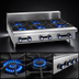 Thumbnail image #3 for Imperial 36-Inch Countertop Gas Hot Plate with 3 Open Burners and 3 Step-Up Burners