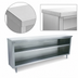 Thumbnail image #3 for Advance Tabco Stainless Steel Dish Cabinet, Open Base with Mid-Shelf, 120