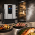 Thumbnail image #3 for UNOX SPEED-X Self-Washing Electric Combi Speed Oven, Floor Model, 5 or 10 GN 2/3 Tray Capacity