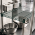 Thumbnail image #4 for Winco 54 Inch x 18 Inch Epoxy Coated Green Wire Shelf with 4 Sleeve Clips