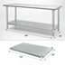 Thumbnail image #3 for Advance Tabco Galvanized Work Table Undershelf for 84 x 36-Inch Tables
