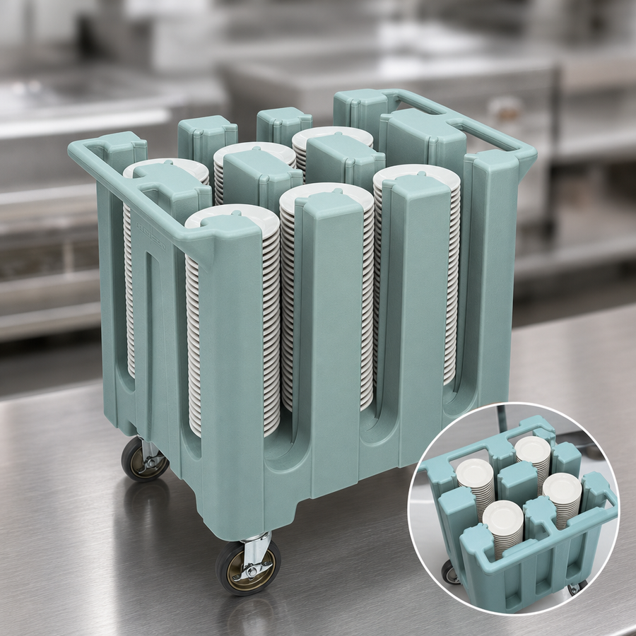 Six-Column Plate Storage