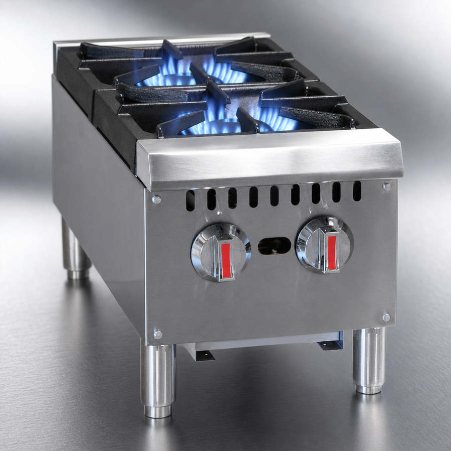 Two High-Output Burners