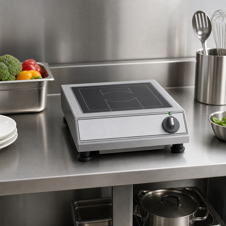 Product image #3 for Garland Induction Baby Hob 3.5 kW Single Burner Countertop Induction Cooktop